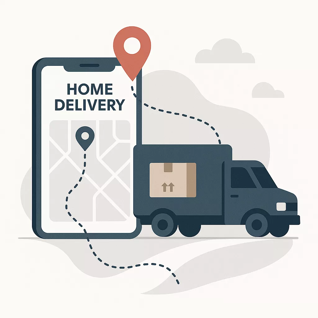 am home delivery tracking